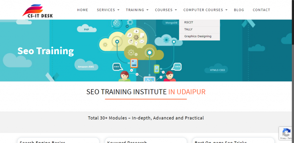SEO Training - CS - IT Desk Training
