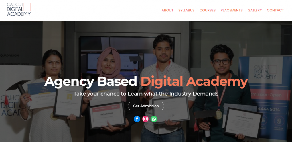 Calicut Digital Academy - Digital Marketing Institute in Calicut