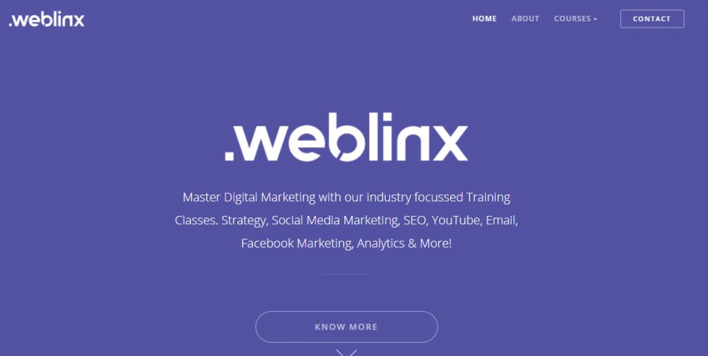 Weblinx Digital Marketing Institute
