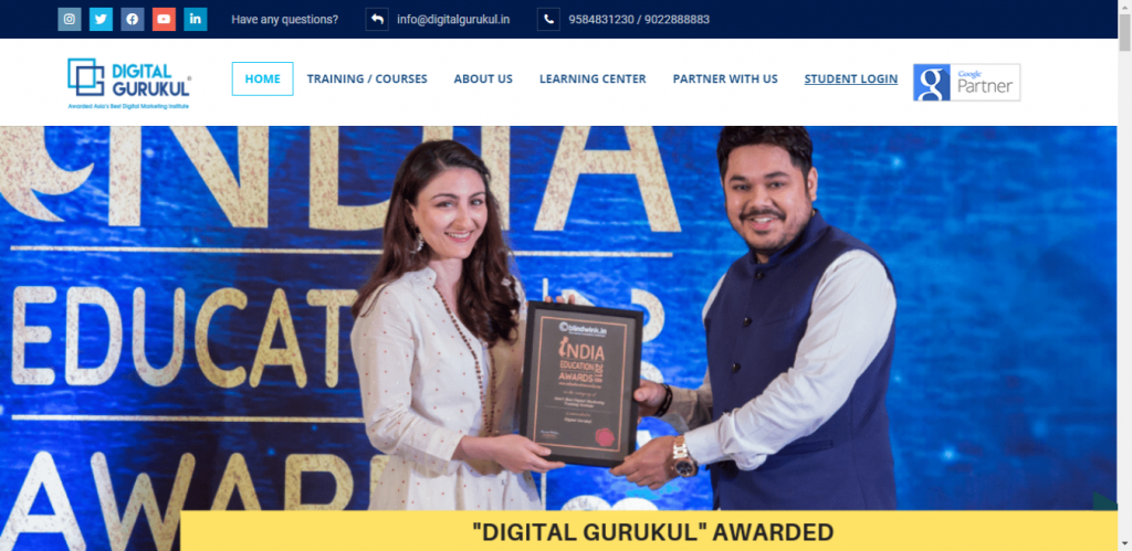 Digital Gurukul - Digital Marketing Course in Indore, M.P.