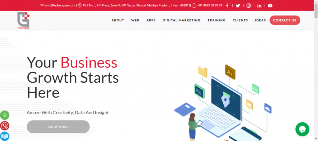Technogaze, Digital Marketing Institute in Raipur, Chattisgarh