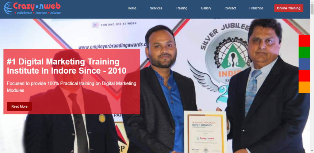 Crazy on Web - Digital Marketing Course in Indore, M.P.
