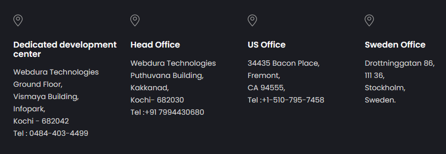 Webdura Tech Offices