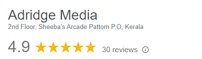 Adridge Media Google Reviews