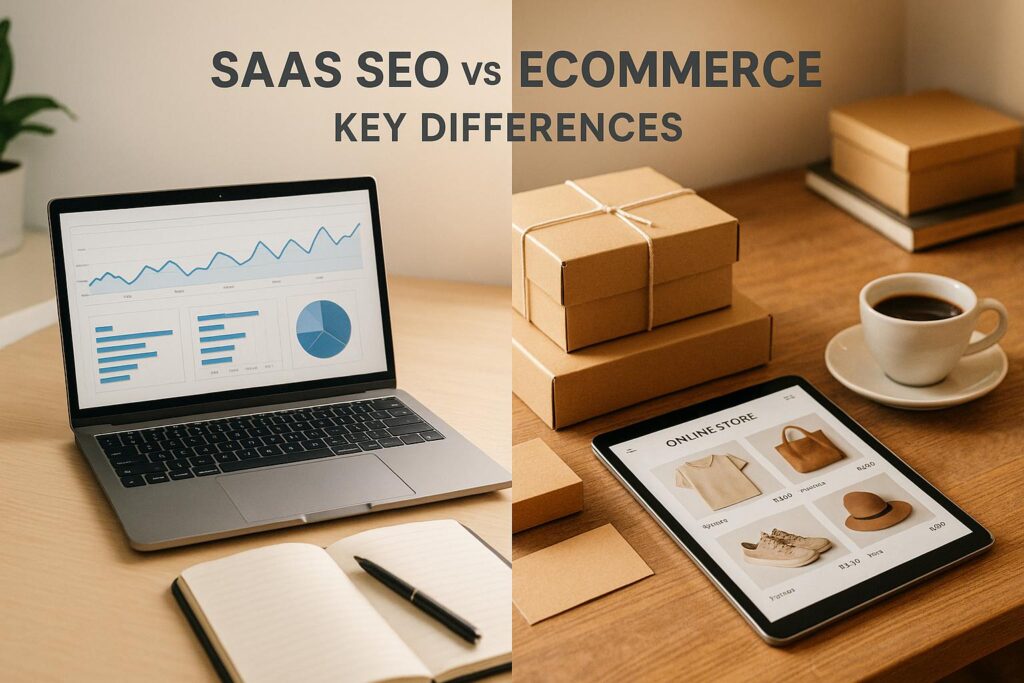 SaaS SEO vs Ecommerce SEO: Key Differences